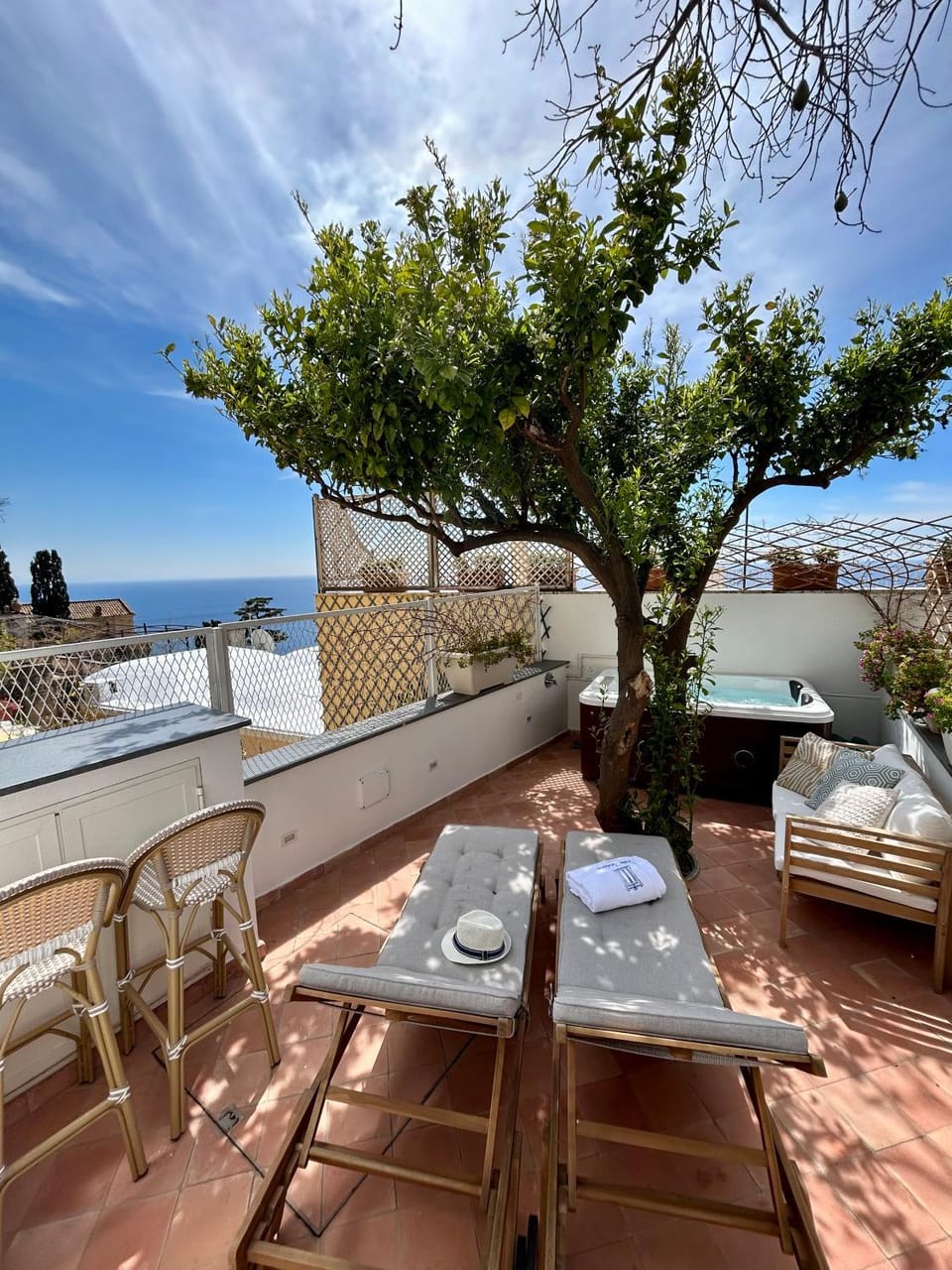 Patio, Day, Natural landscape, View (from property/room), Balcony/Terrace, sunbed