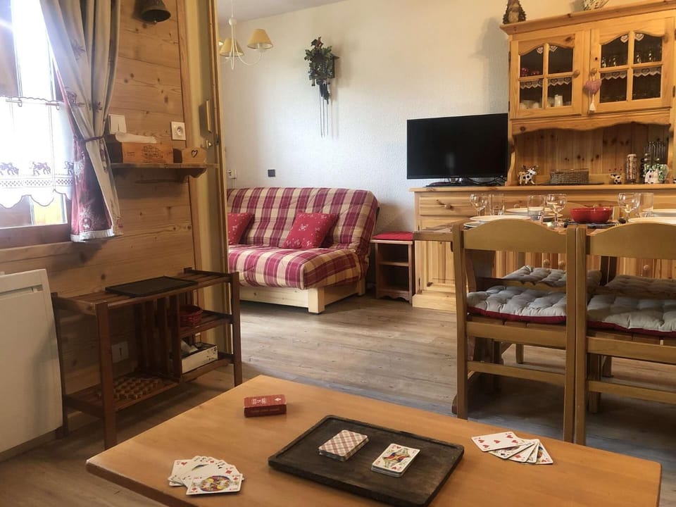 Résidence Buche - La Bûche 4 - Studio divisible, douillet, classé 2 étoiles MAE-5724 Apartment in Les Avanchers-Valmorel