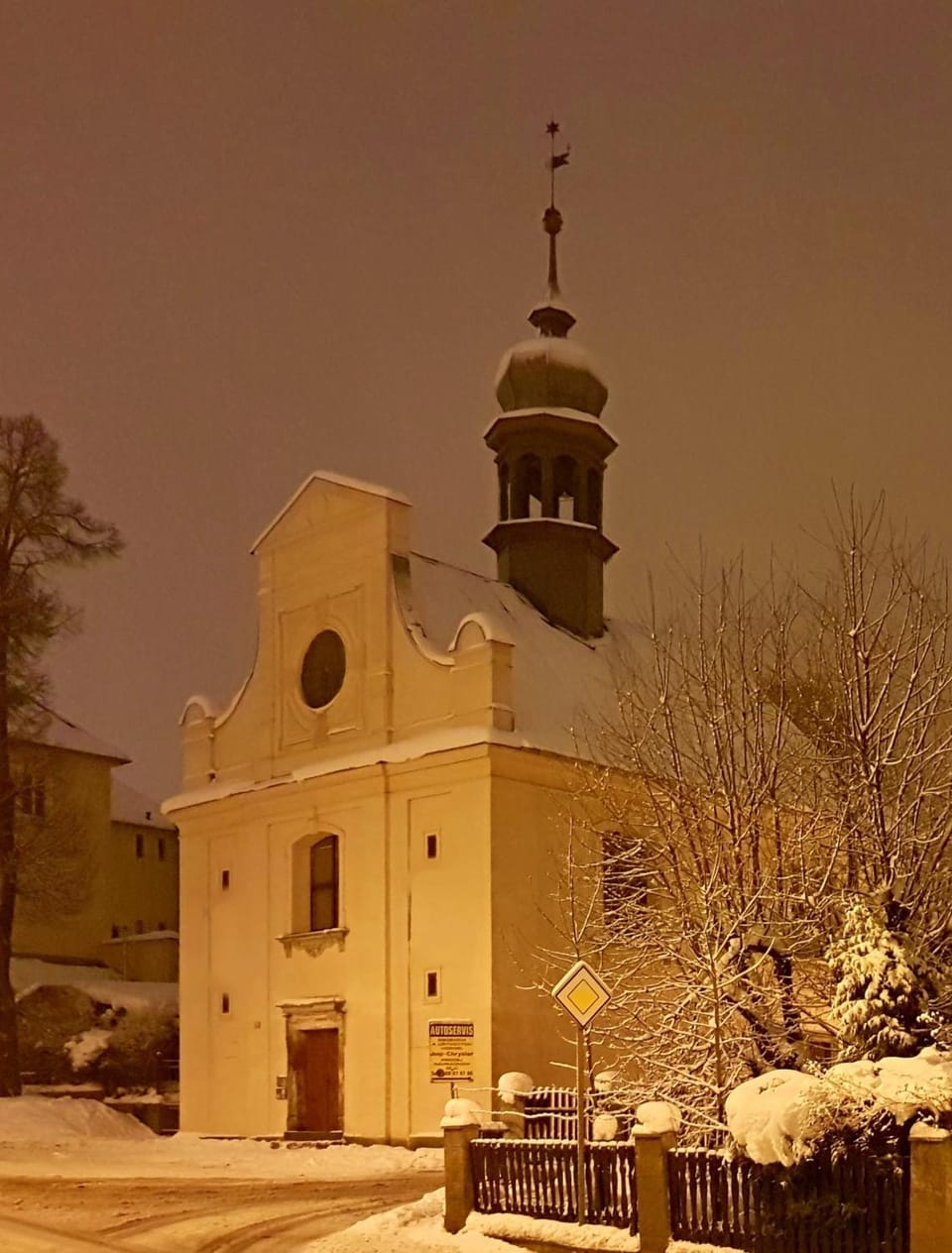 Property building, Winter