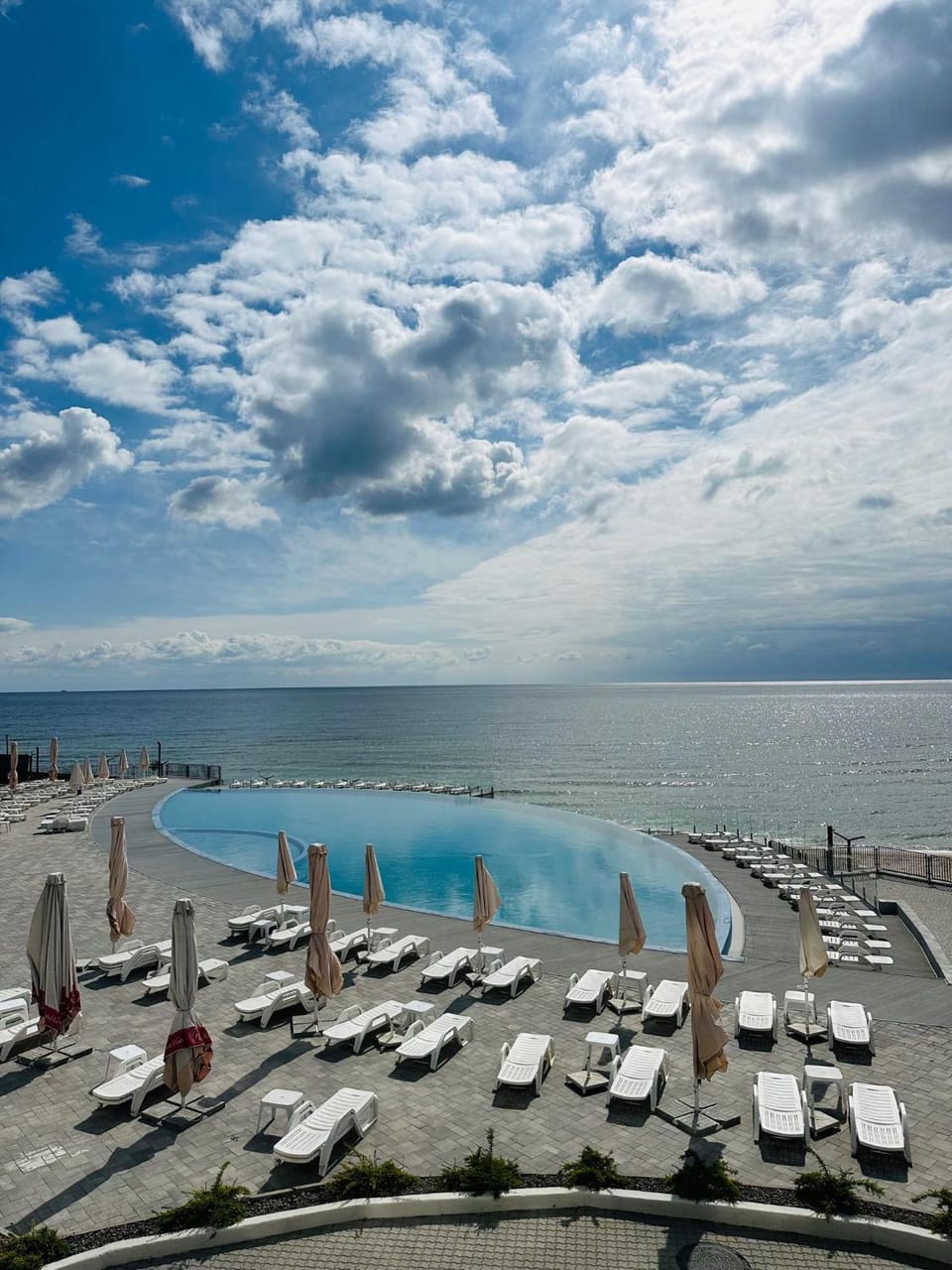 Pool view, Sea view, Swimming pool