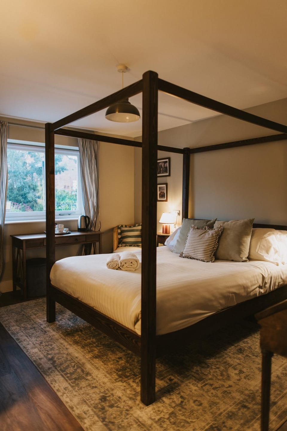 Property building, Bedroom, Inner courtyard view