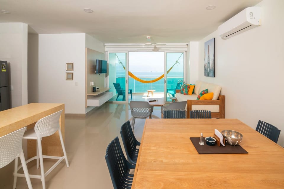Magico Apartamento Frente al Mar 3 Habitaciones AR91 Apartment in Sagoc