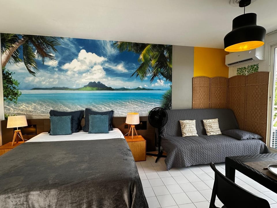 Le petit Eden - Résidence 3 étoiles - Piscine et plage "Le Manganao" Apartment in Grande-Terre, Guadeloupe