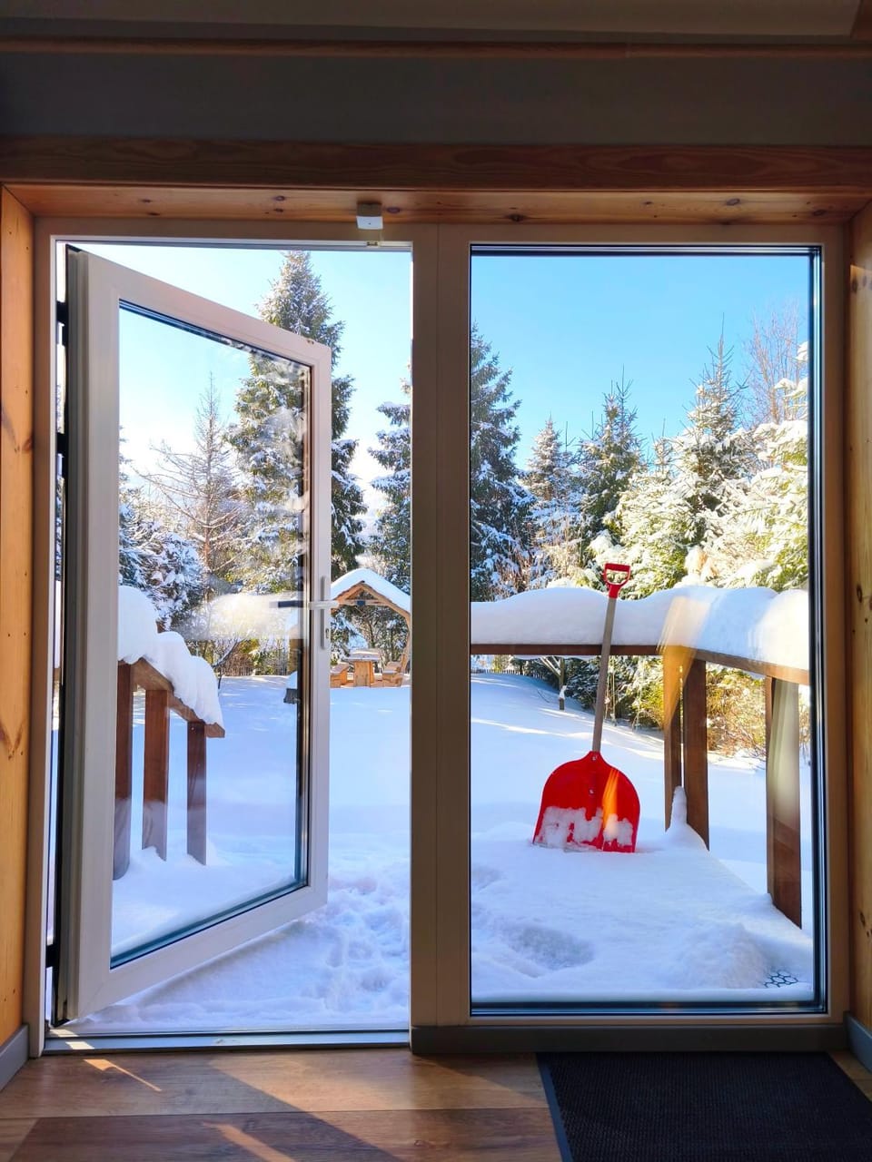 Day, Winter, Garden, Garden, Garden view