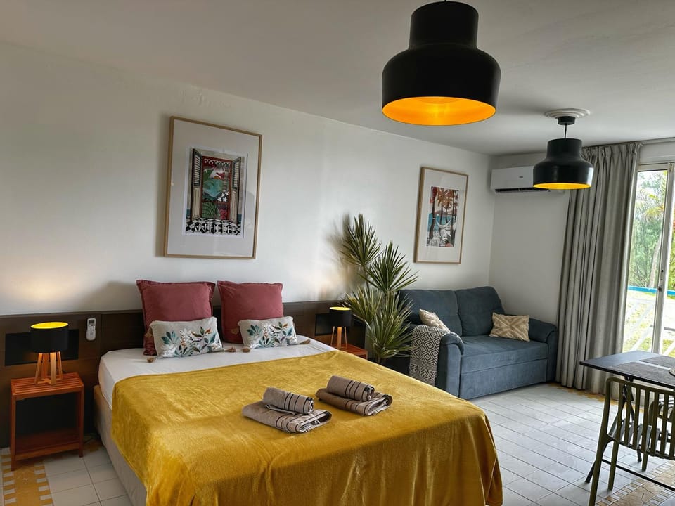 Le blue lagoon - studio vue sur mer - Piscine et plage Apartment in Grande-Terre, Guadeloupe