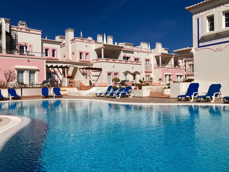 Property building, Patio, Swimming pool