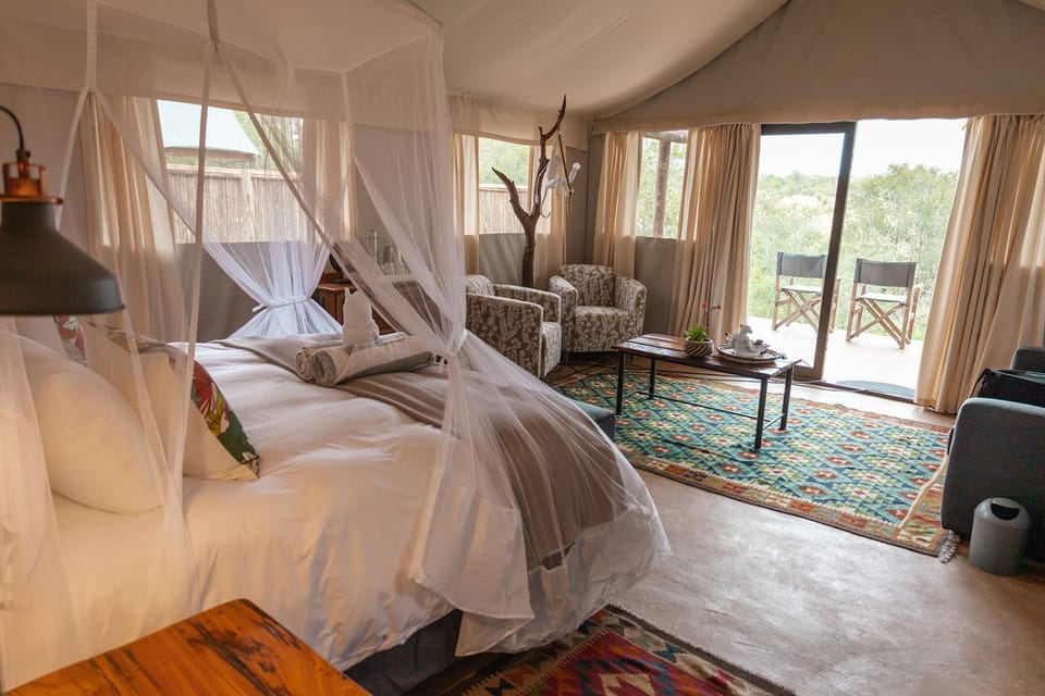 Umkumbe Bush Lodge - Luxury Tented Camp Luxury tent in South Africa