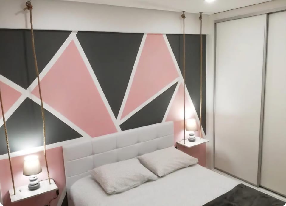Bed, Photo of the whole room, Bedroom, wardrobe
