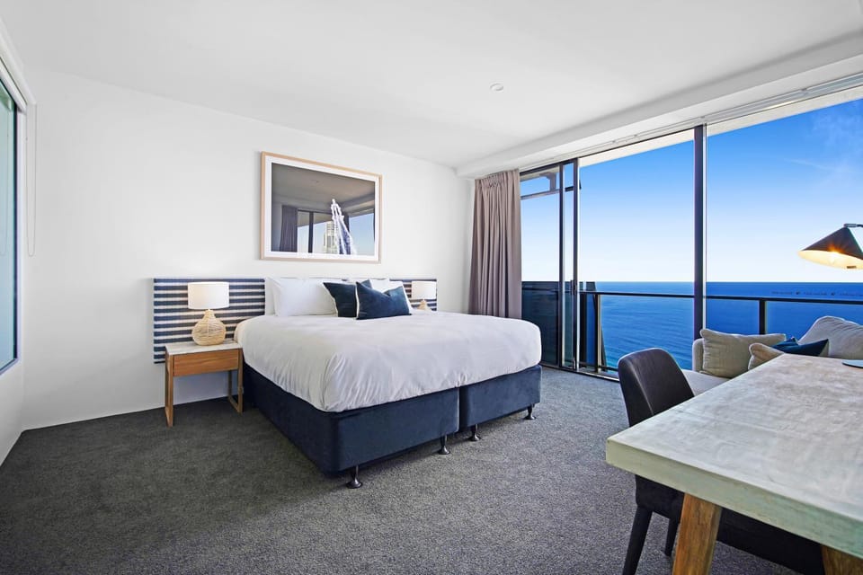 Bedroom, Sea view