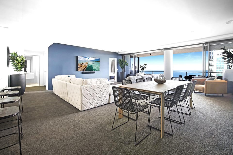 Dining area, Sea view