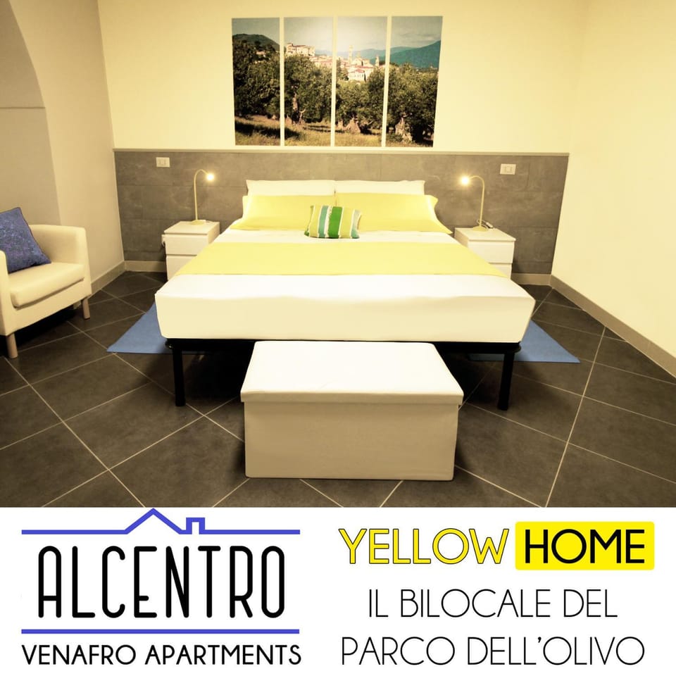 ALCENTRO Yellow Home House in Molise, Italy