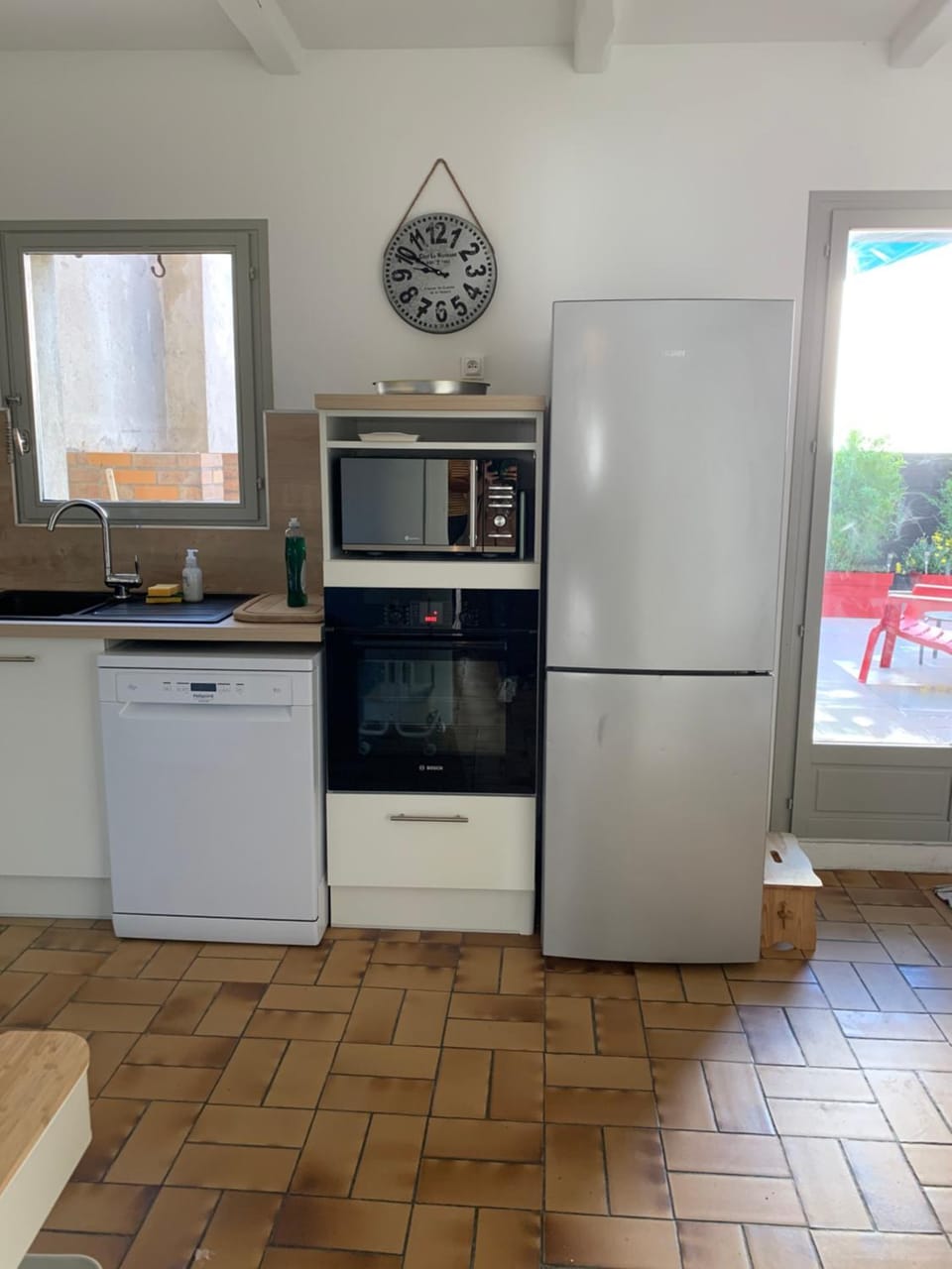 Appartement la corde a linge Gruissan village avec terrasses Apartment in Gruissan