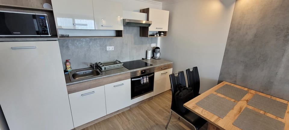 Living room, kitchen
