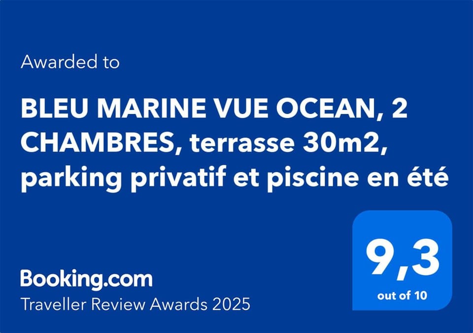VUE OCEAN avec TERRASSE 30 m2 - 2 CHAMBRES parking privatif et piscine en été Apartment in Lacanau