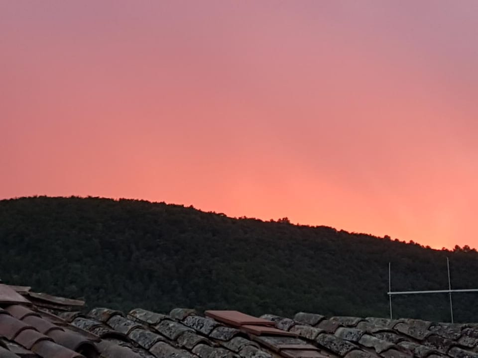 Natural landscape, Mountain view, Sunrise, Sunset
