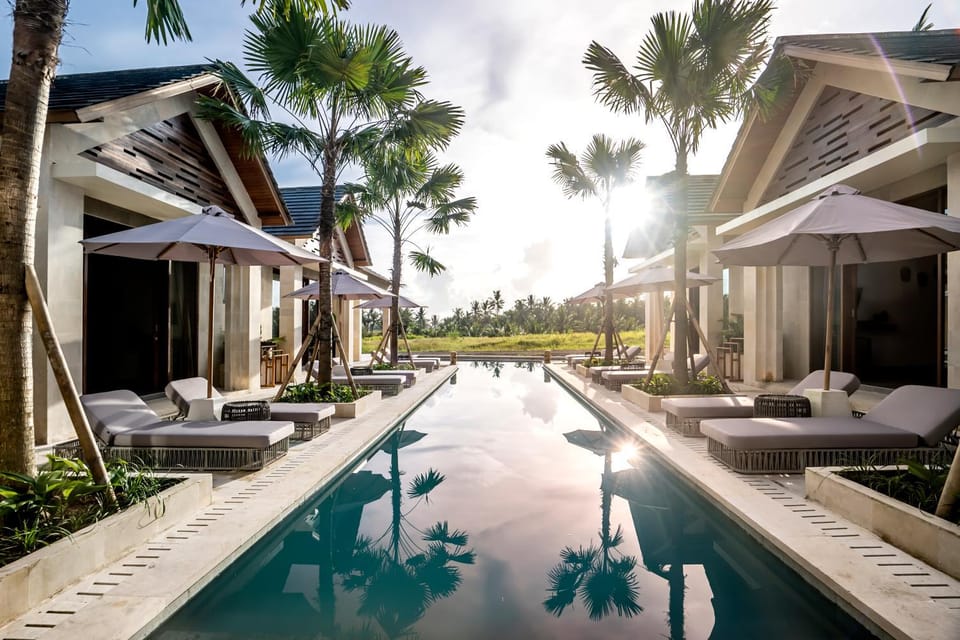 Property building, Pool view, Swimming pool