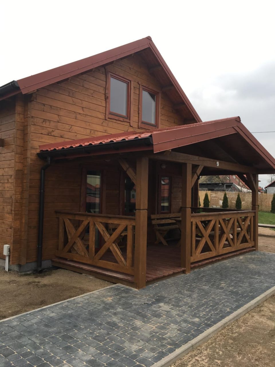 Gościniec Echo Domki Drewniane Całoroczne House in Poland