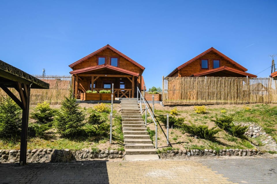Gościniec Echo Domki Drewniane Całoroczne House in Poland