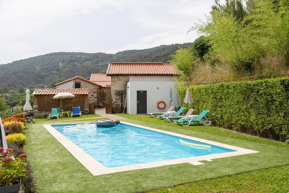 Property building, Living room, Swimming pool