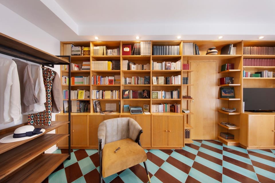 Library, TV and multimedia, Bedroom