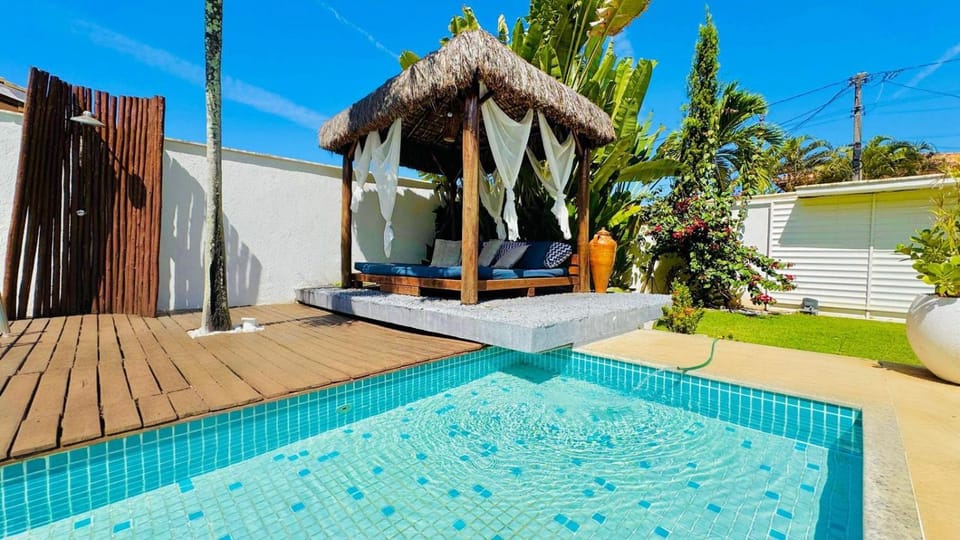 Maravilhosa casa de praia,cama balinesa House in State of Bahia