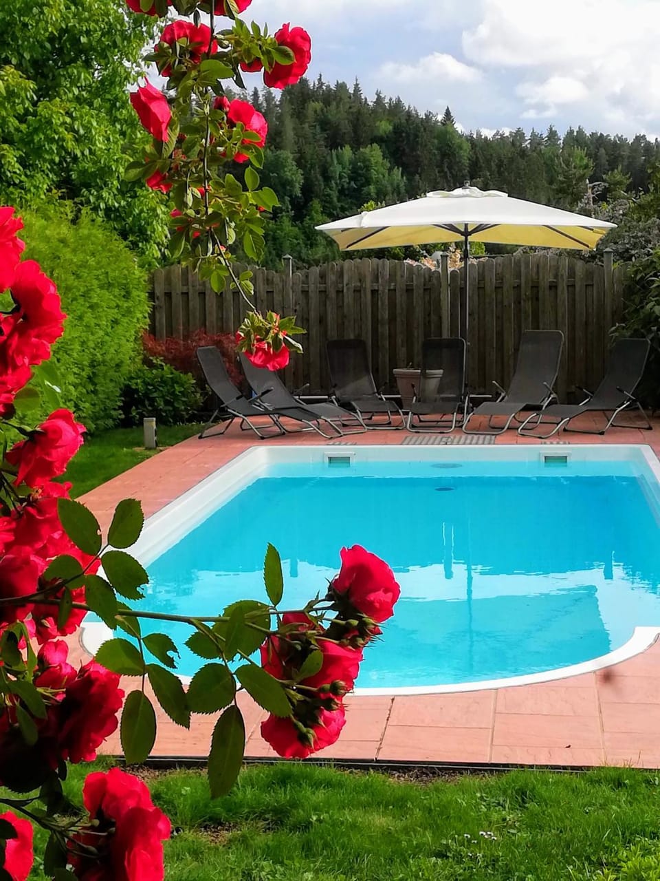Garden, Balcony/Terrace, Pool view, Swimming pool, Swimming pool