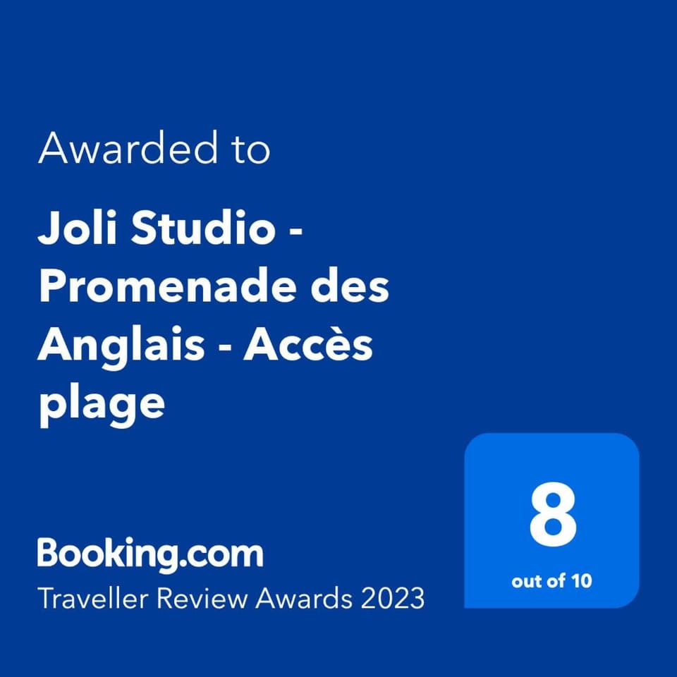Joli Studio - Promenade des Anglais - Accès plage Apartment in Nice