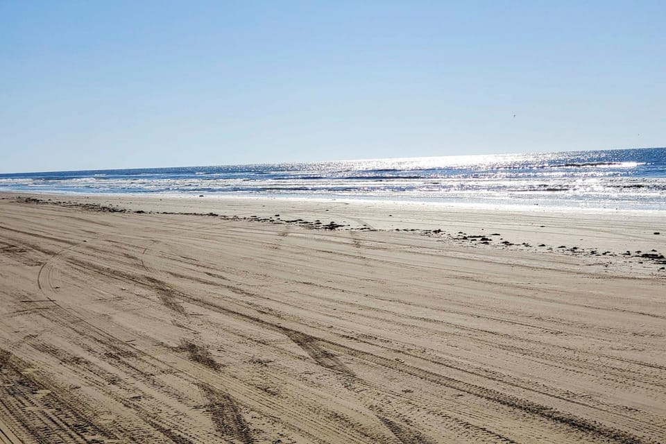 Walk to Sand! Home w/ Wide-Open Ocean Views + Bar House in Bolivar Peninsula