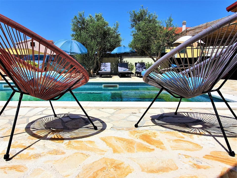 Villa Spark with heated pool in Rogoznica Zecevo Villa in Šibenik-Knin County, Croatia