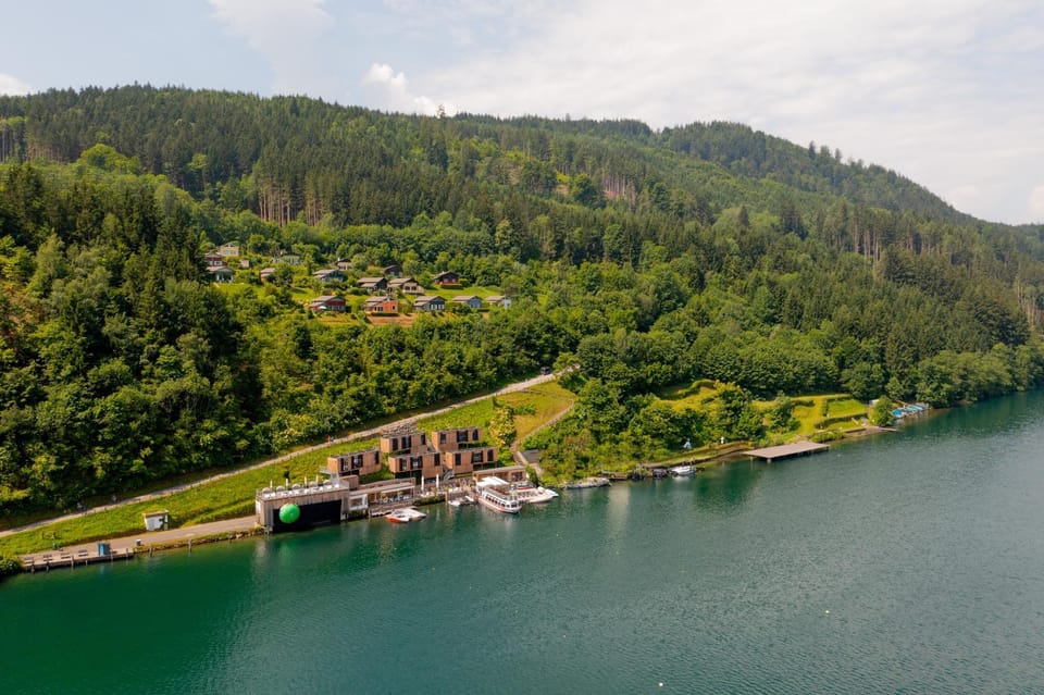 Day, Natural landscape, Bird's eye view, Lake view, Mountain view