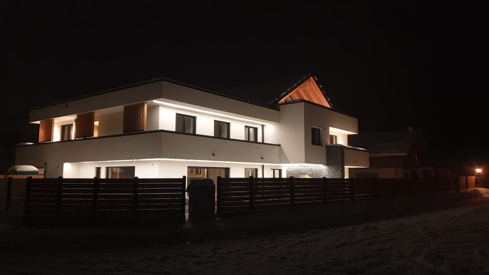 Property building, Night