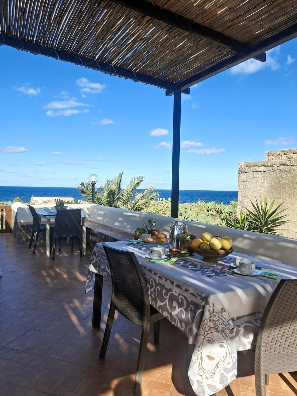 Patio, Natural landscape, View (from property/room), Balcony/Terrace, Sea view