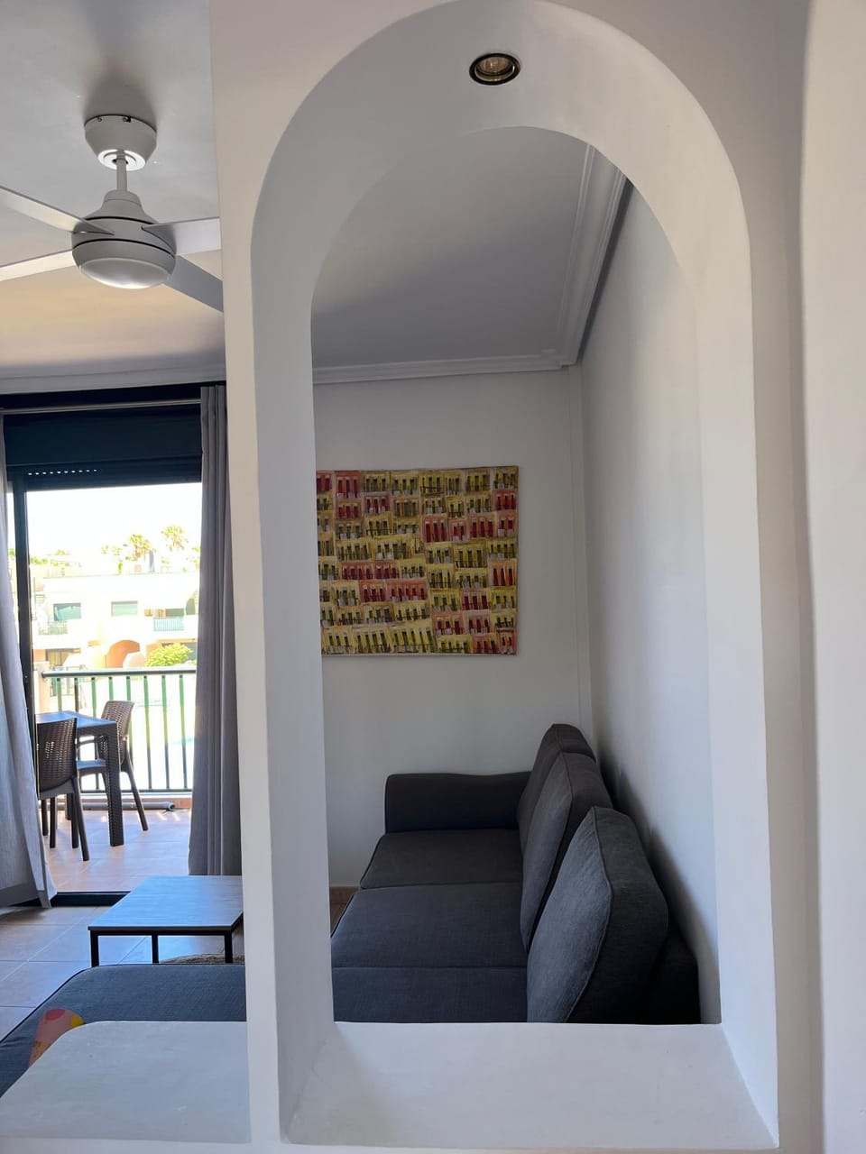 Property building, Living room, Seating area, fireplace