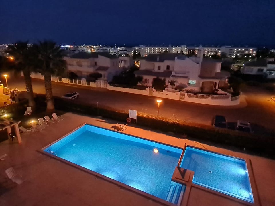 Night, Swimming pool