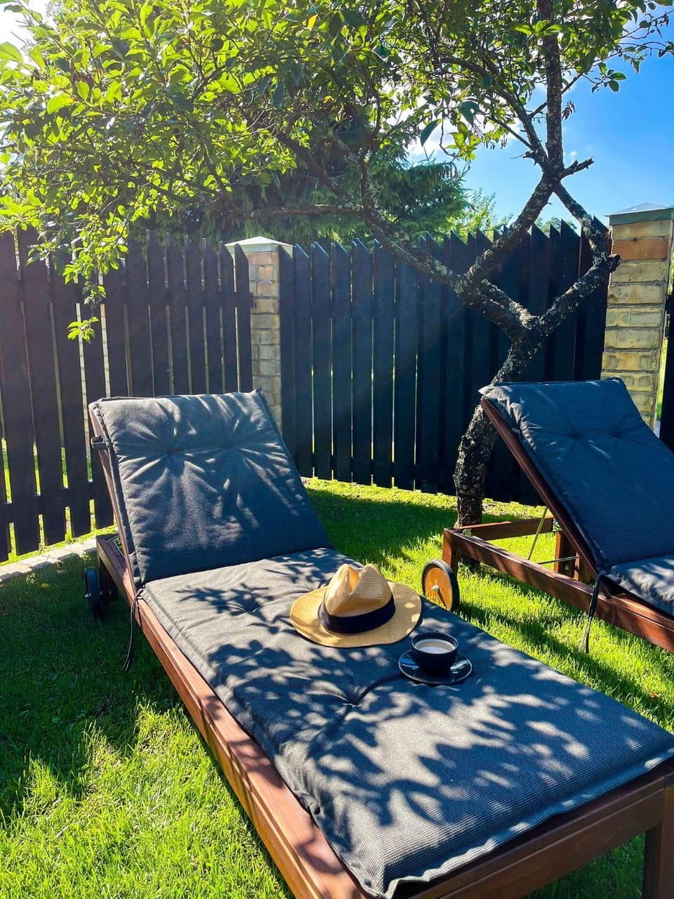 Garden, Garden view, sunbed