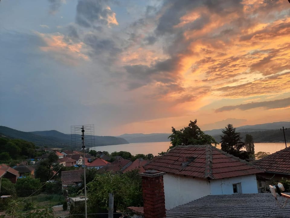Neighbourhood, Natural landscape, River view, Sunset