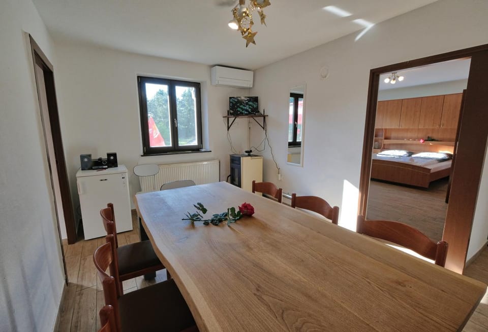 Photo of the whole room, Dining area, air conditioner