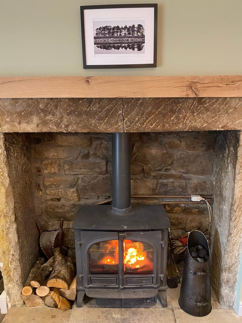 fireplace