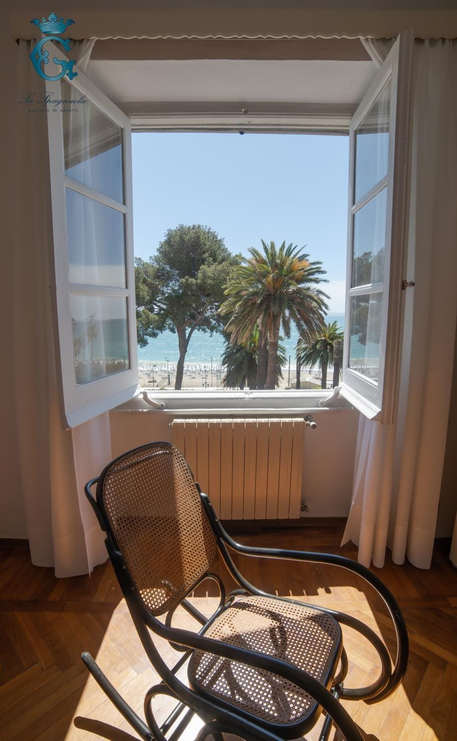 Bedroom, Sea view