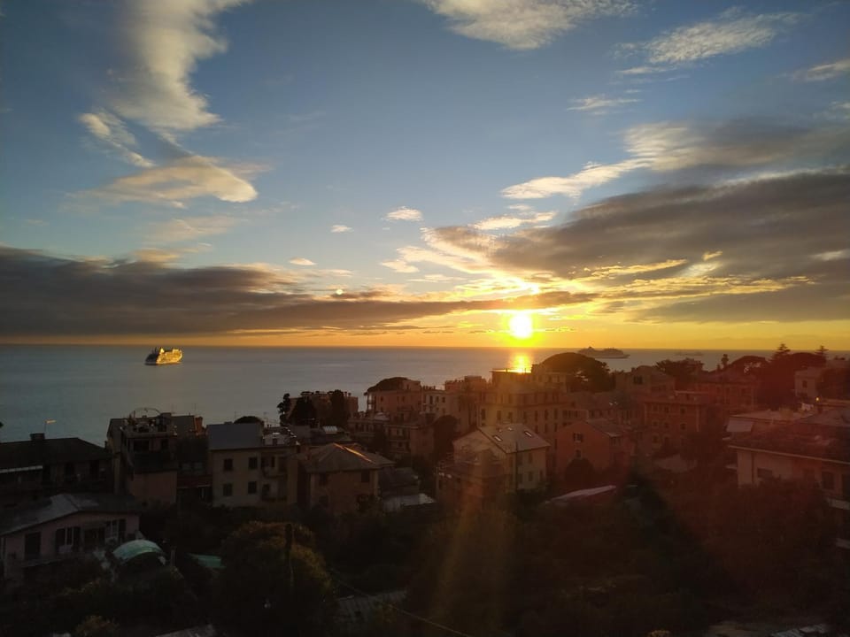 Balcony/Terrace, Sea view, Sunset