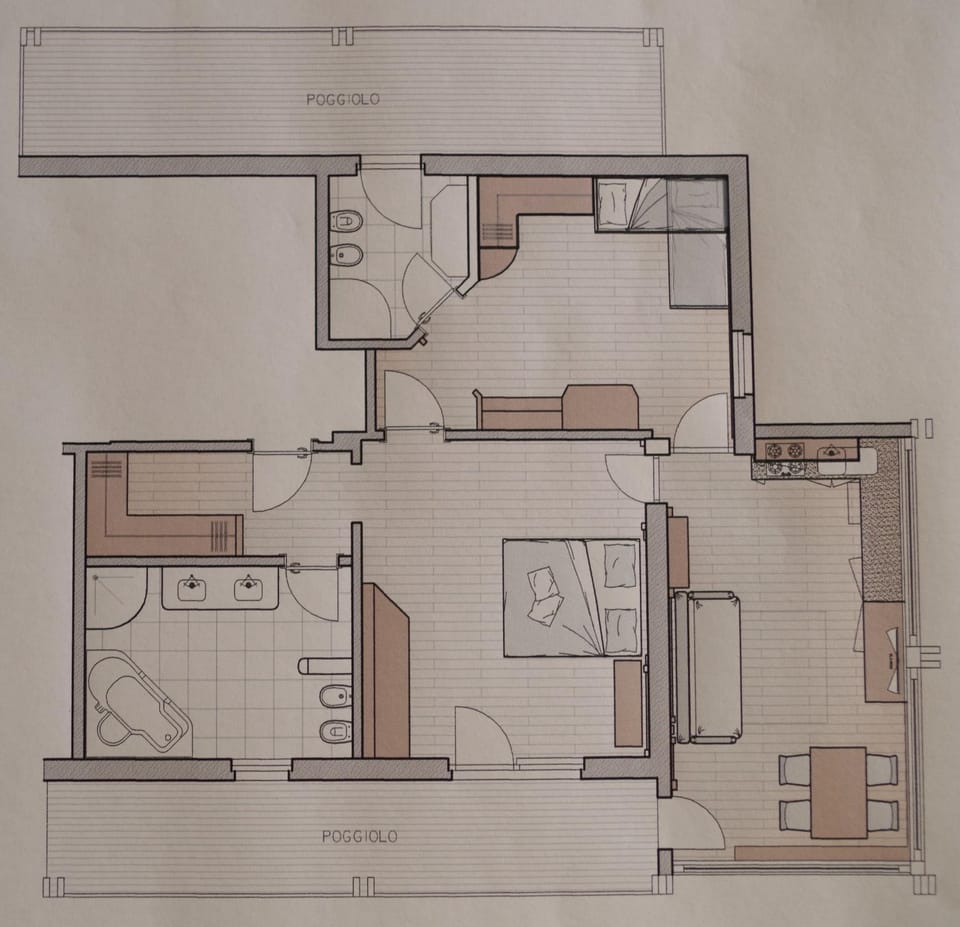 Chalet Mountain Plaza - Apt Overland Apartment in Pinzolo