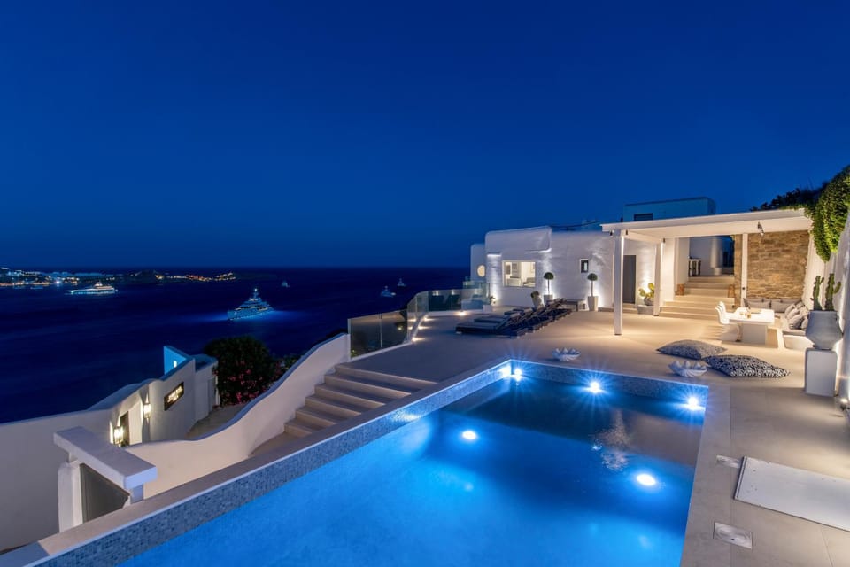Villa Aqua Blue by Whitelist Mykonos Villa in Mykonos, Mikonos 846 00, Greece