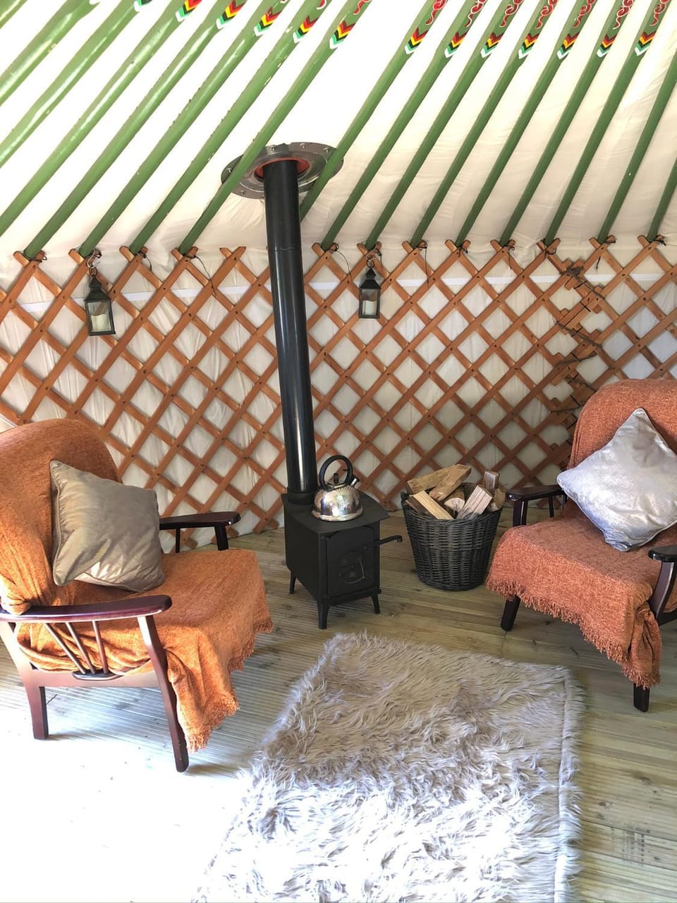 Mill Stream Yurt Luxury tent in Colyton