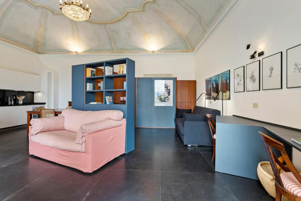 Kitchen or kitchenette, Living room, Dining area, Bedroom