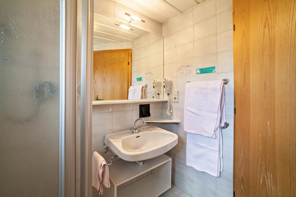 Bathroom, Living room