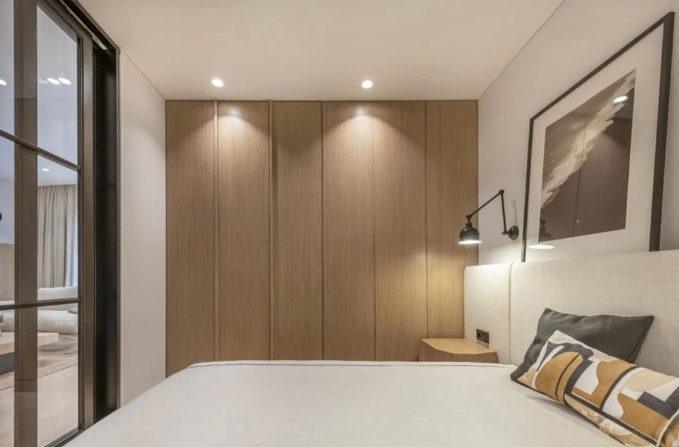 Bed, Bedroom, wardrobe
