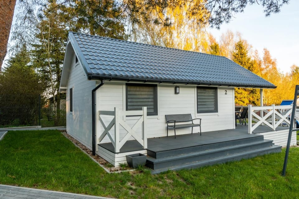 Biały Szafir Nature lodge in West Pomeranian Voivodeship, Poland