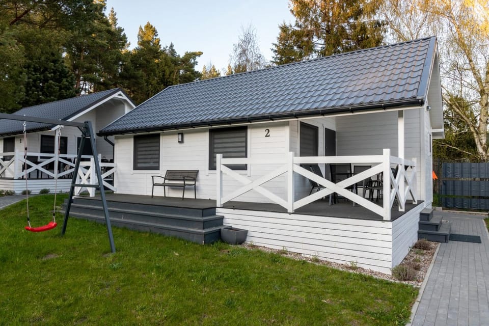 Biały Szafir Nature lodge in West Pomeranian Voivodeship, Poland