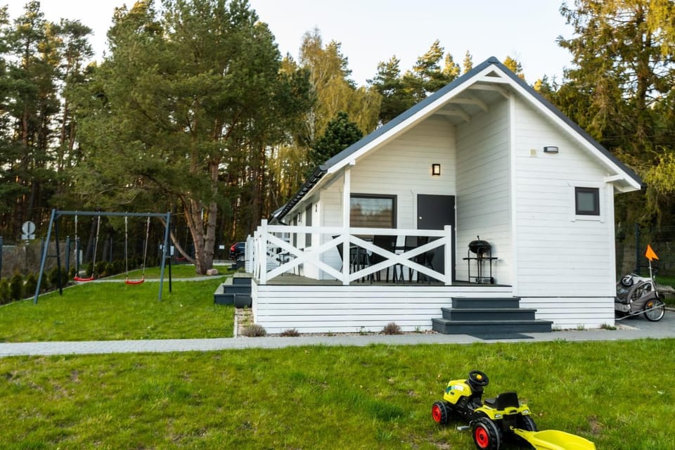 Biały Szafir Nature lodge in West Pomeranian Voivodeship, Poland