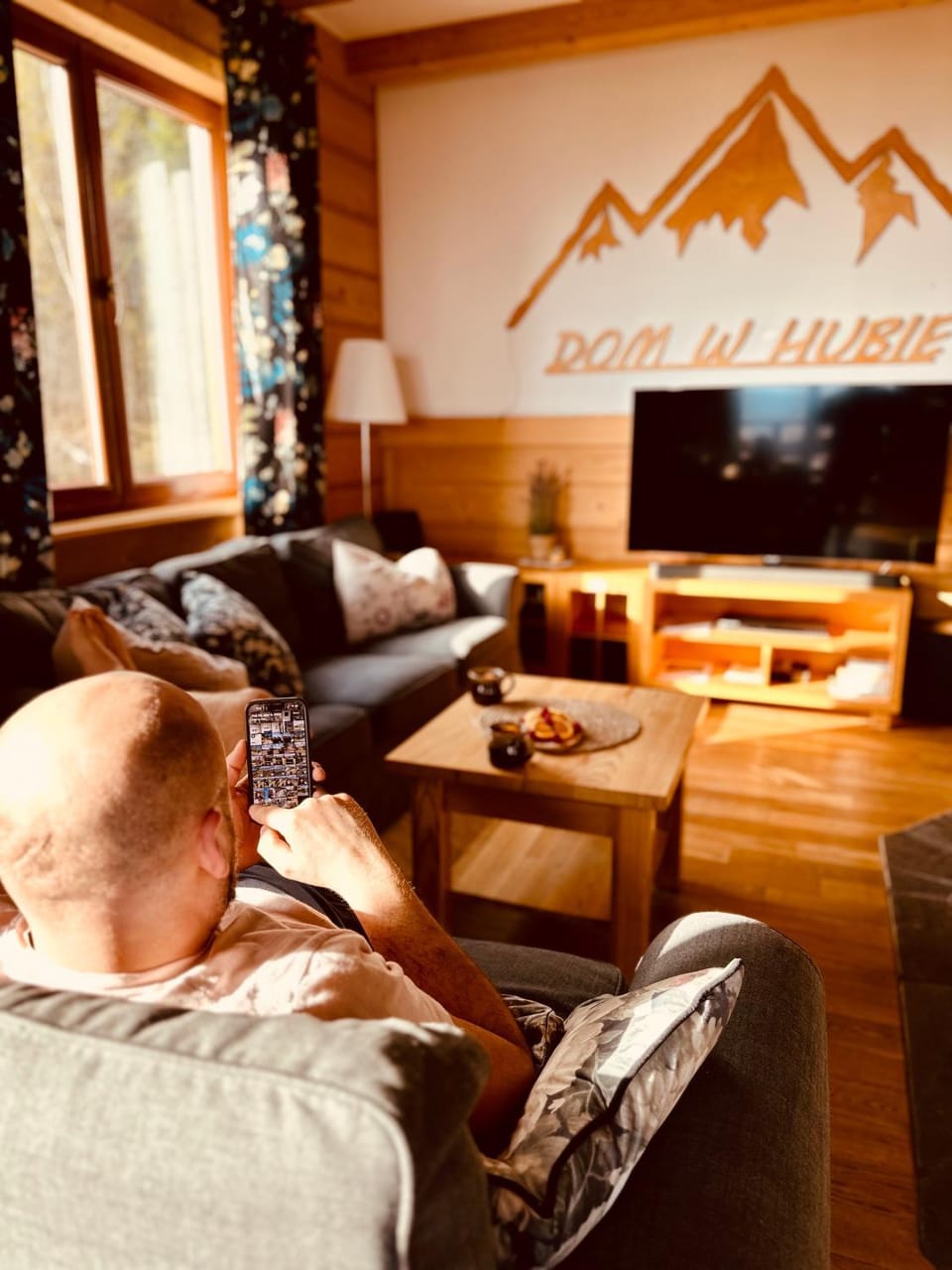 Dom w Hubie z sauną i bawialnią dla dzieci House in Lesser Poland Voivodeship